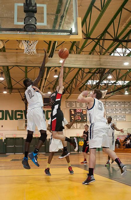 B Basketball Pierson County Final 2014