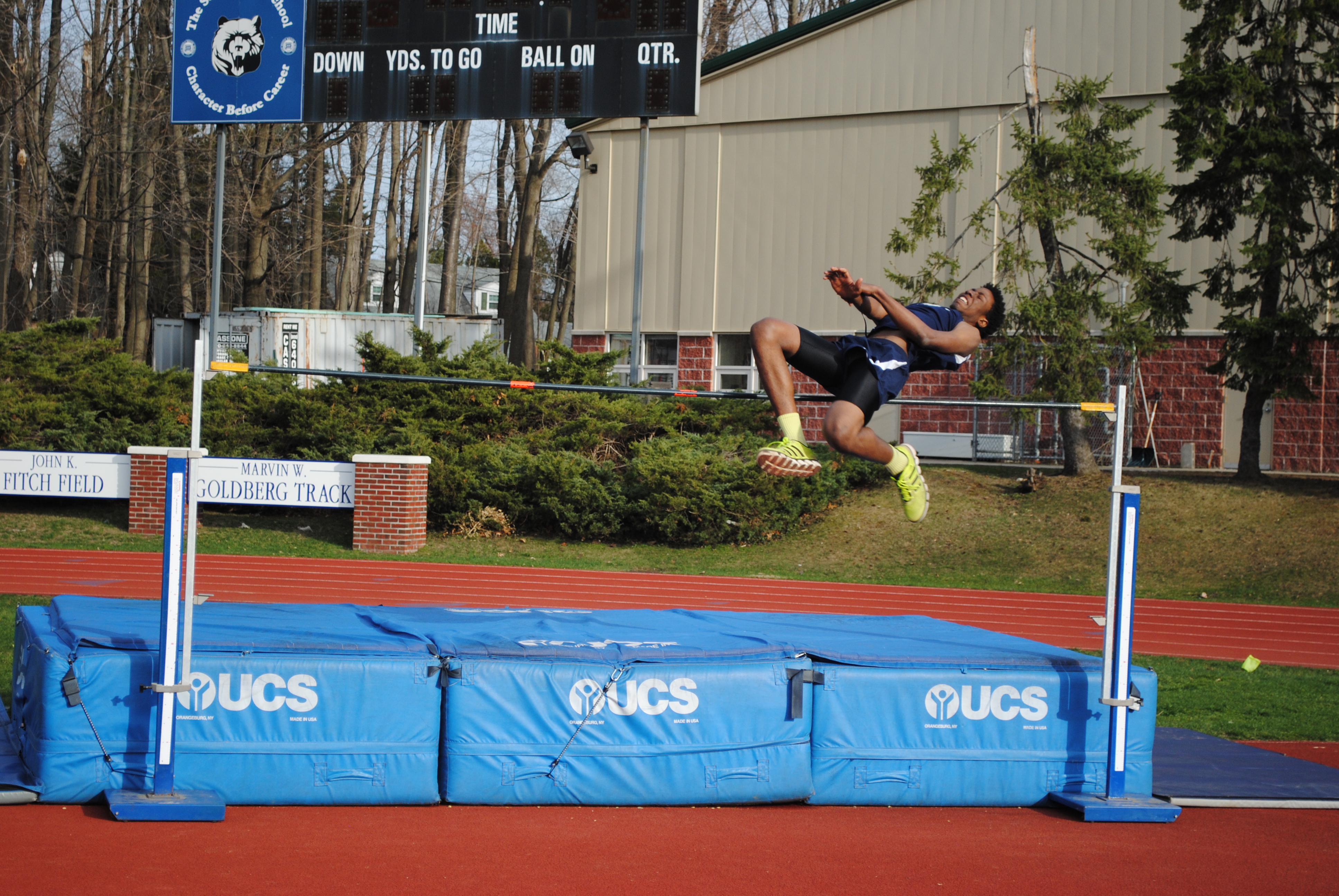 Etienne soars over 6'0