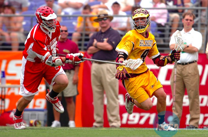 Greg Titus during Salisbury's 2007 National Title game