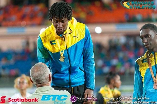 Etienne B Track Carifta 2016